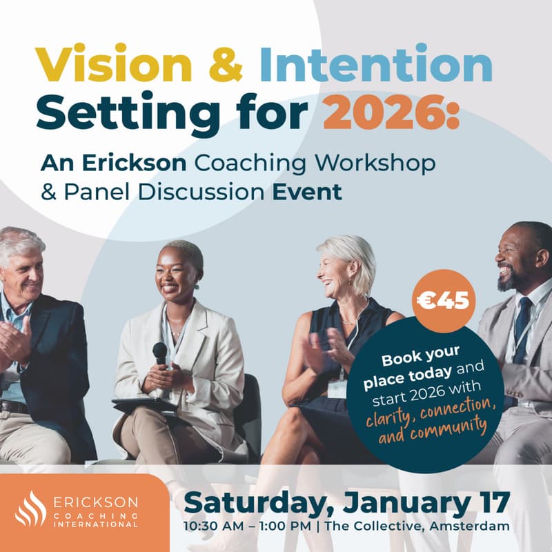 Cover Image for Vision & Intention Setting for 2026: An Erickson Coaching Workshop & Panel
