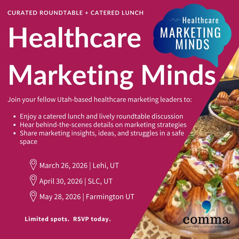 Cover Image for Healthcare Marketing Minds (Salt Lake City)