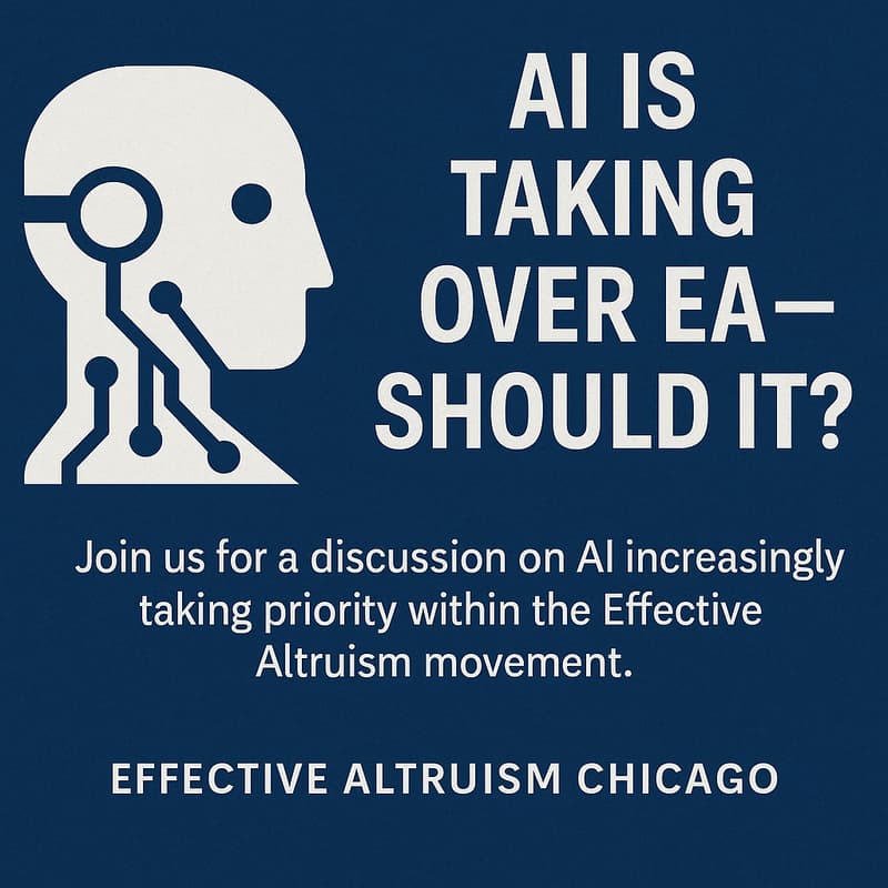 Cover Image for Effective Altruism Discussion - AI Growing as a Cause Area Within EA