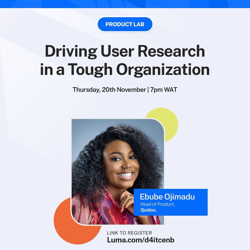 Cover Image for Driving User Research in a Tough Organization
