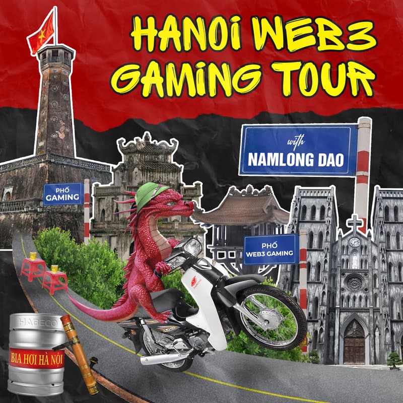 Ảnh bìa cho Hanoi Web3 Gaming Tour - NamLongDAO 1st Northside Offline