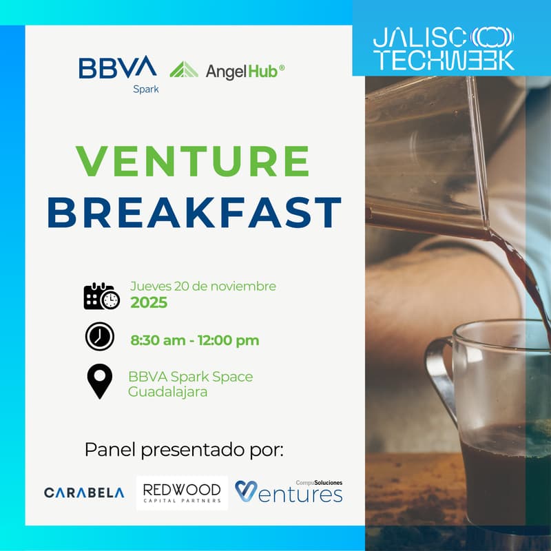 Cover Image for Venture Breakfast AngelHub + BBVA Spark