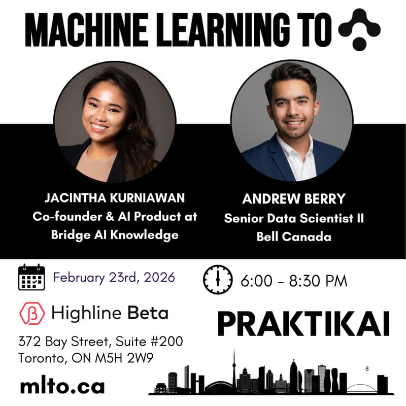 Cover Image for Machine Learning Toronto (MLTO) - February 2026