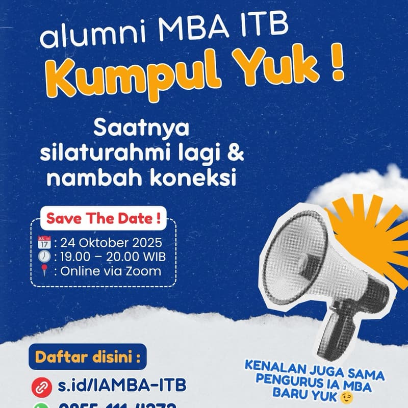 Cover Image for IA ITB MBA 2025–2029: Governance & Collaboration Launch