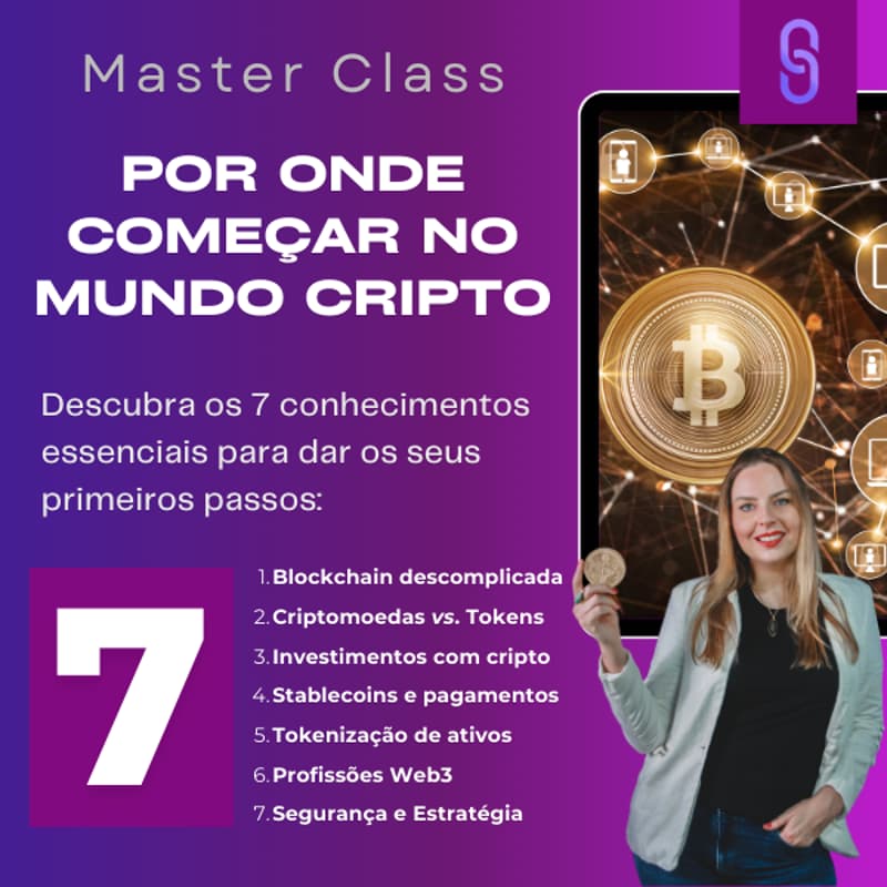 Cover Image for Masterclass: 7 Passos para Começar no Mundo Cripto