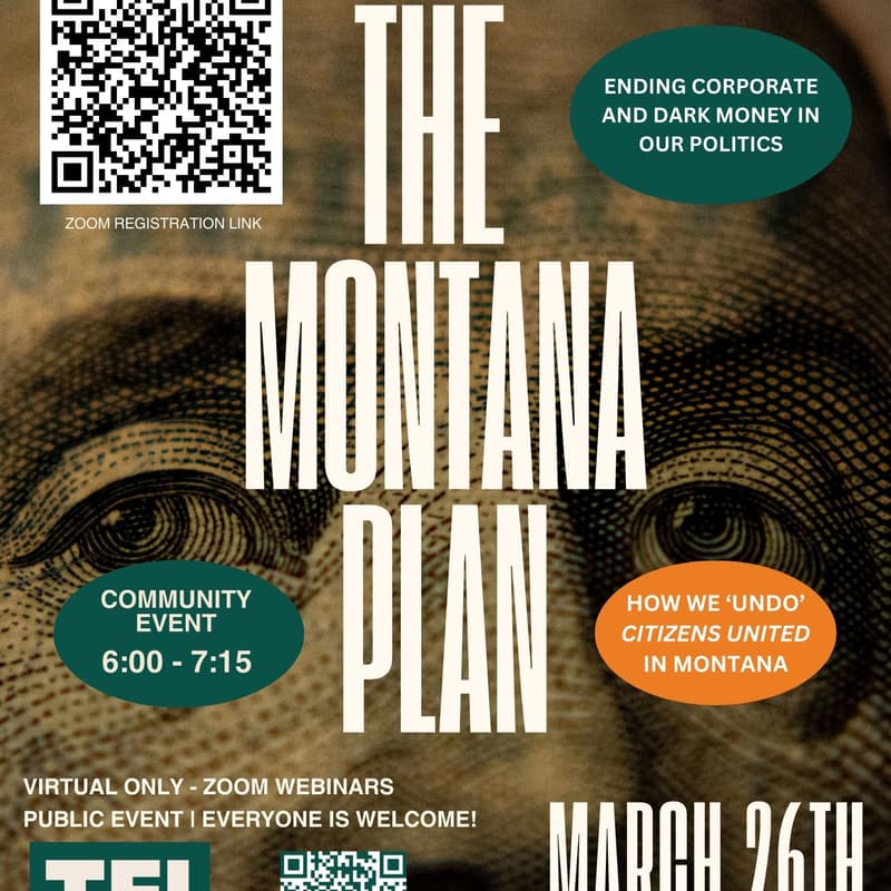 Cover Image for The Montana Plan Virtual Event March 26th