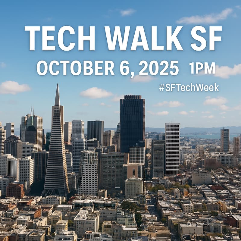 Cover Image for #SFTechWeek Tech Walk: Meaningful Conversations in Motion