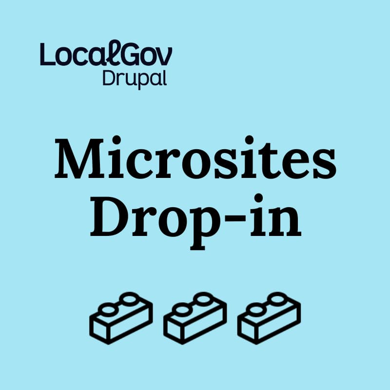 Cover Image for Microsites Drop-in
