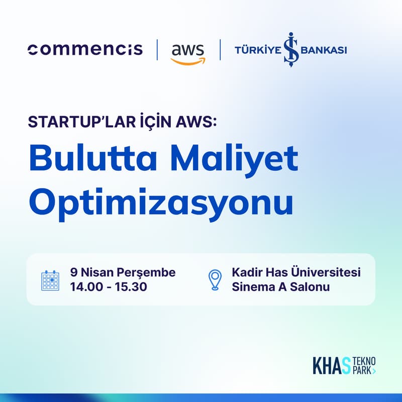 Cover Image for Startup’lar için AWS: Bulutta Maliyet Optimizasyonu