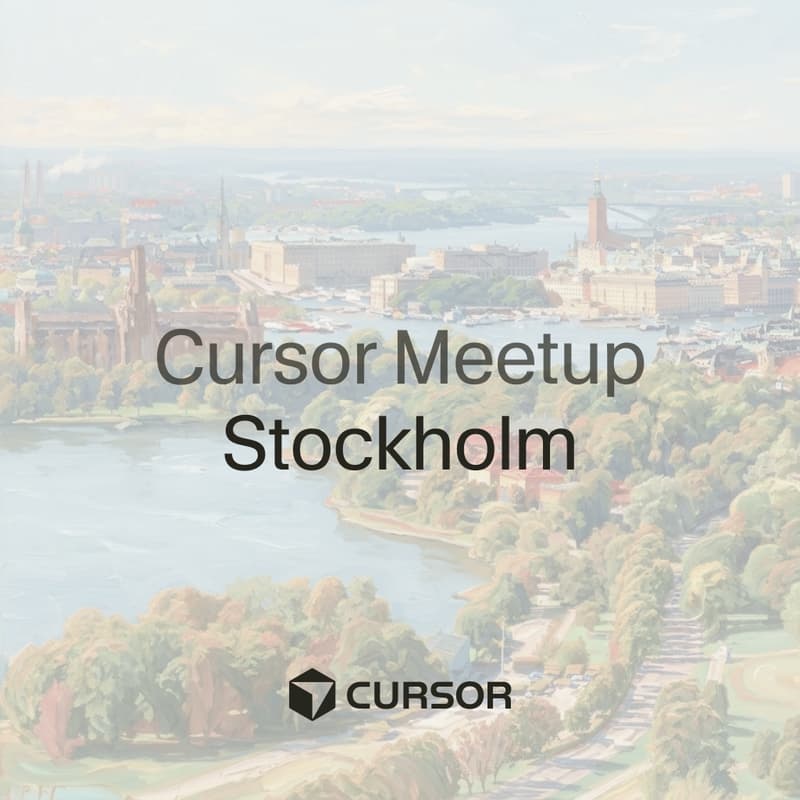 Cover Image for Cursor Meetup Stockholm