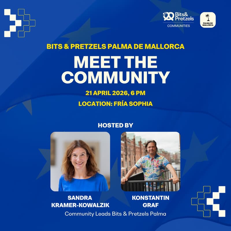 Cover Image for Bits & Pretzels Meets Palma: Kick-Off 🥨