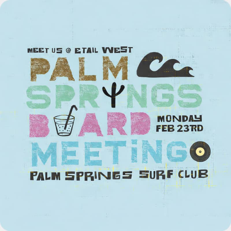 Cover Image for eTail West Board Meeting (the fun kind!)