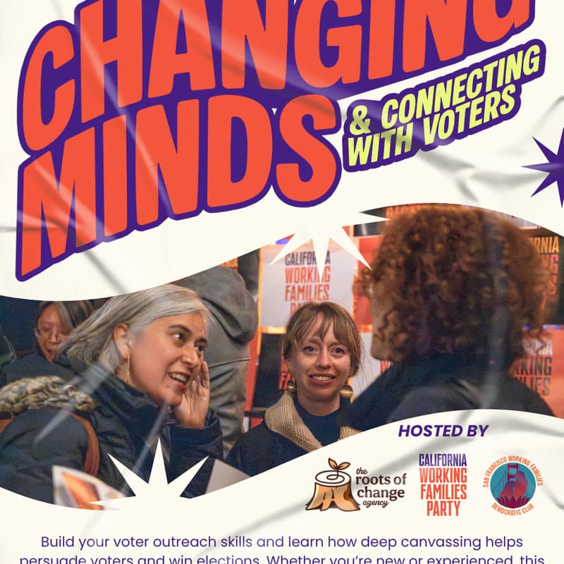 Cover Image for 🗳️ Deep Canvassing Training with SF Working Families Party
