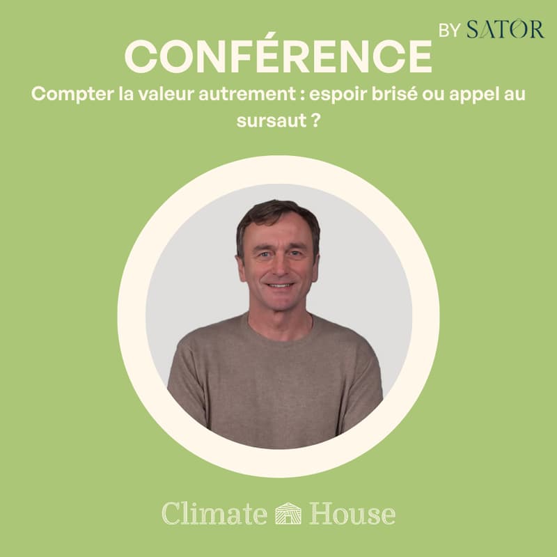 Cover Image for "Compter la valeur autrement : espoir brisé ou appel au sursaut ?" avec Florent Courau by SATOR