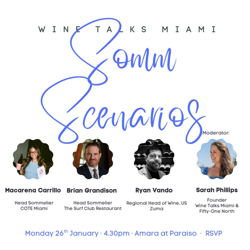 Cover Image for Wine Talks Miami: Somm Scenarios