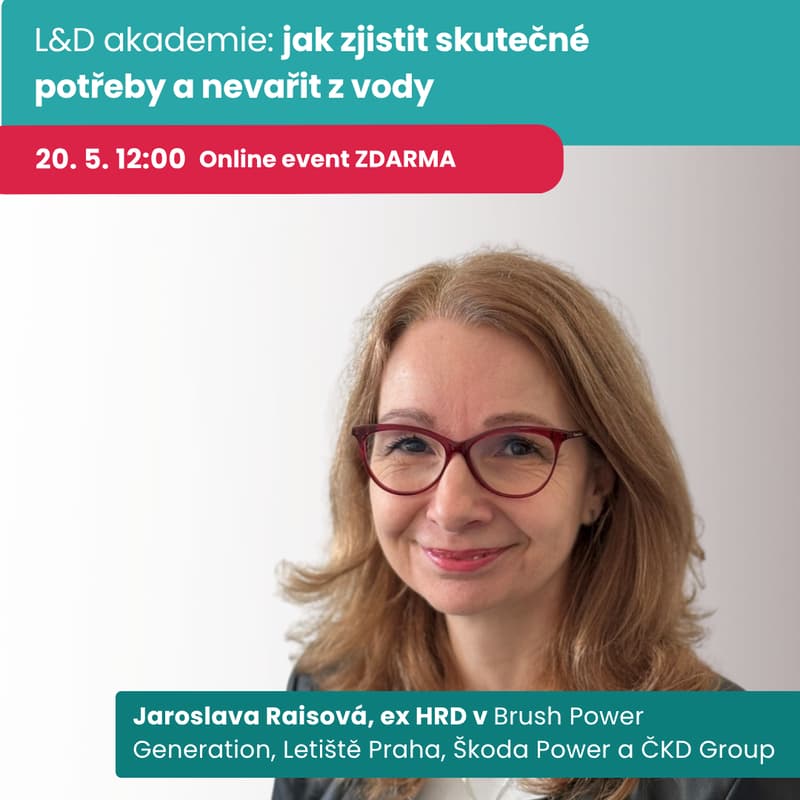 Cover Image for L&D akademie: jak zjistit skutečné potřeby a nevařit z vody