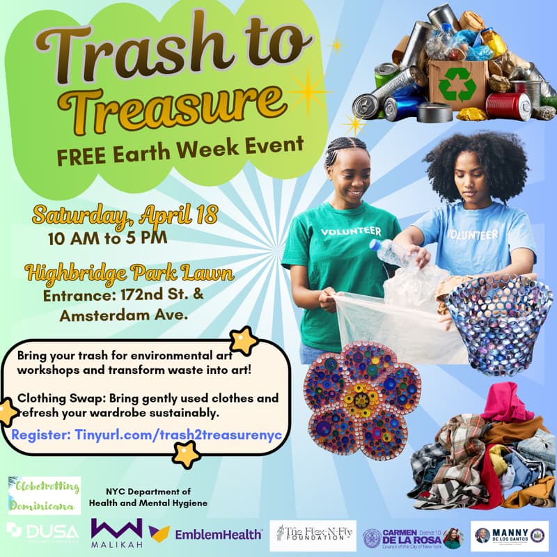 Cover Image for Trash To Treasure Earth Week Event