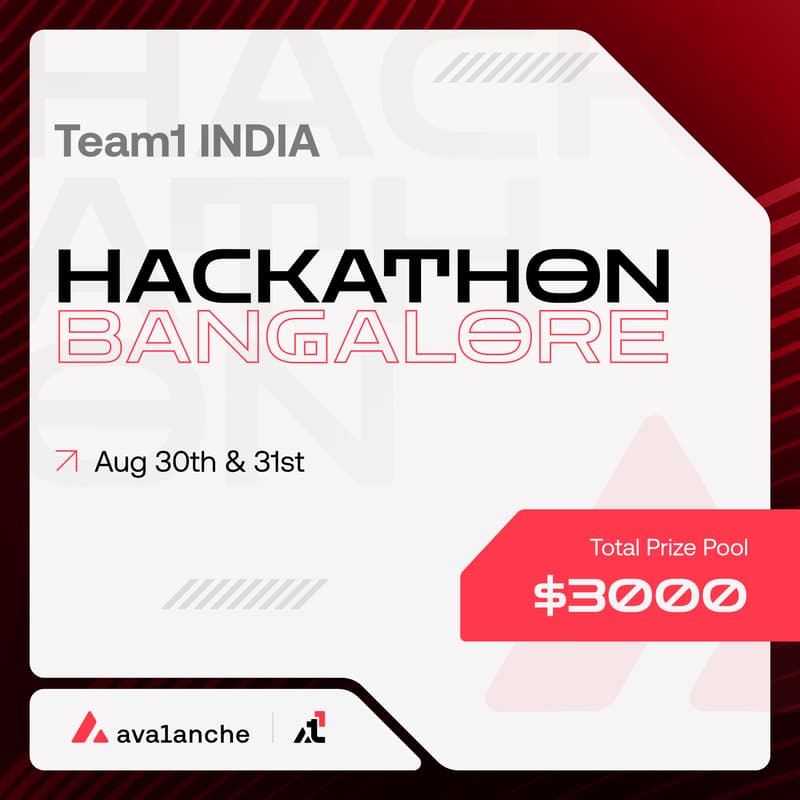 Cover Image for Team1 Hackathon: Bangaluru