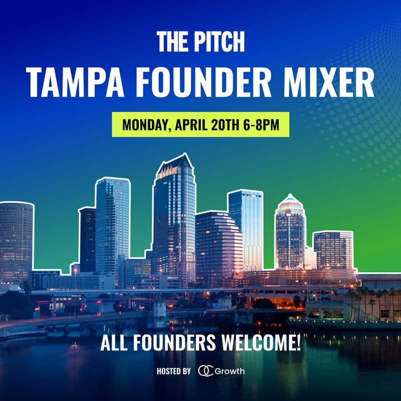 Cover Image for The Pitch Tampa Founder Mixer