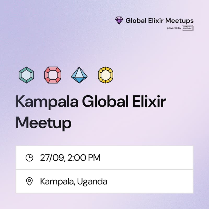 Cover Image for Kampala Global Elixir Meetup