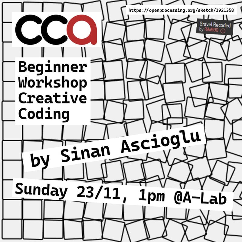 Cover Image for Beginner Workshop Creative Coding