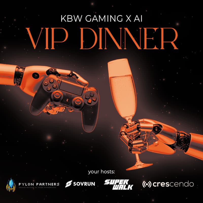 Cover Image for KBW Gaming x AI VIP Dinner