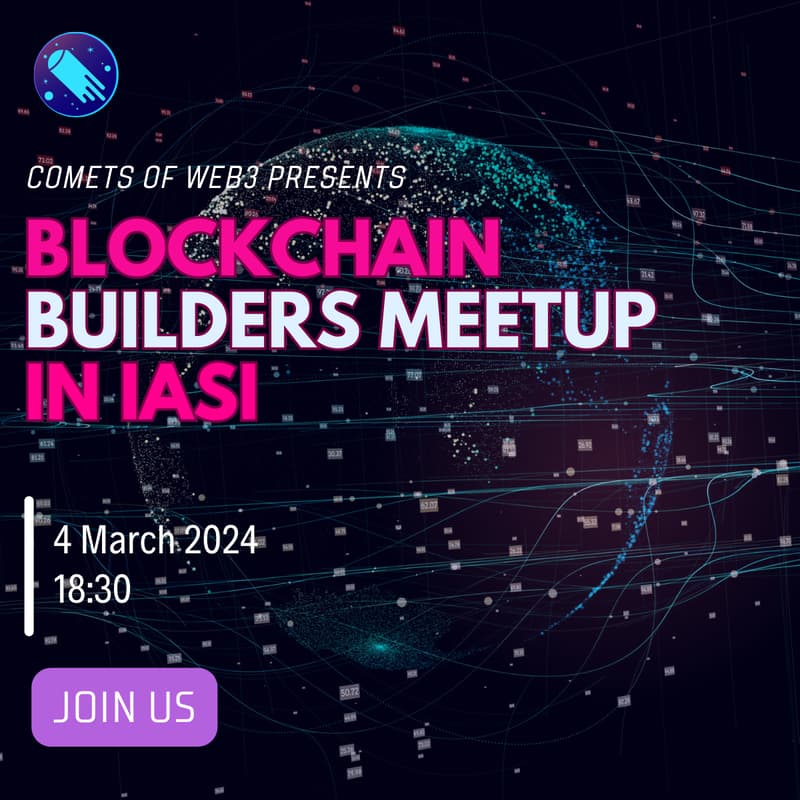 Cover Image for Blockchain Builders Meetup in Iasi