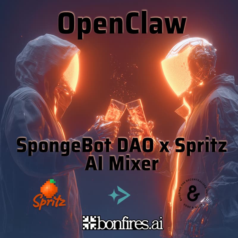 Cover Image for OpenClaw: SpongeBot DAO x Spritz AI Mixer