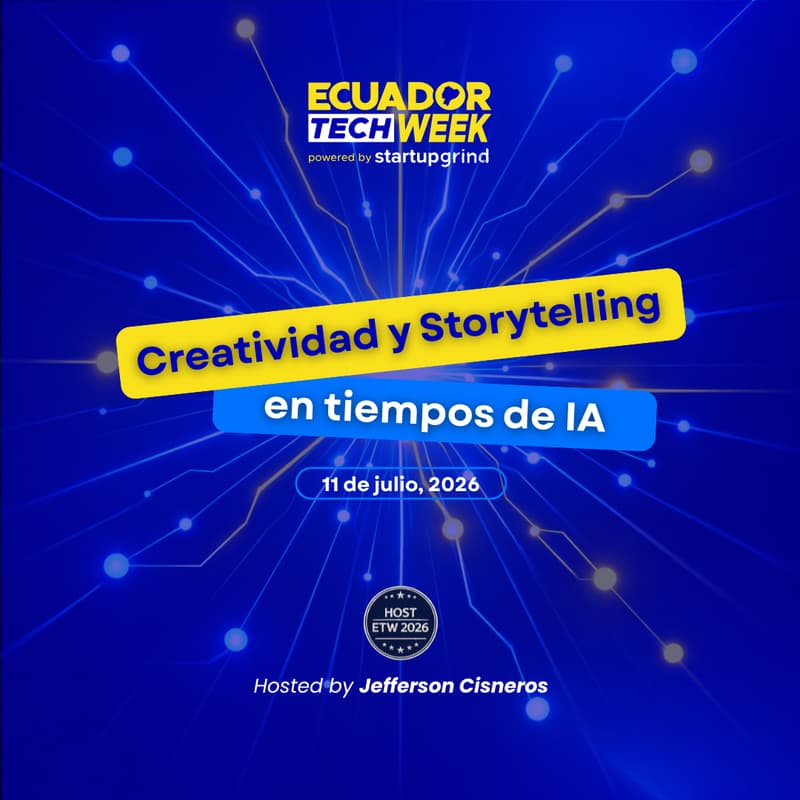 Cover Image for Creatividad y Storytelling en tiempos de IA by Jefferson Cisneros 🎯