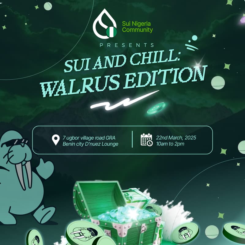 Cover Image for Sui and Chill: Walrus Edition
