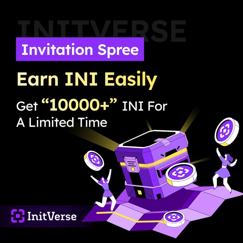 Cover Image for Unlock Prosperity with InitVerse: Join the Invitation Bonanza and Earn INI Effortlessly