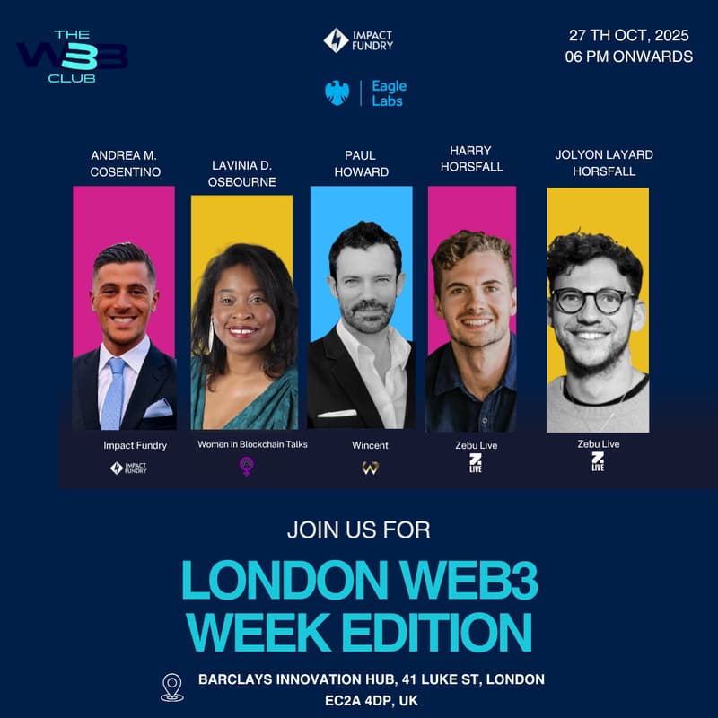 Cover Image for The W3B Club : London Web3 Week Edition