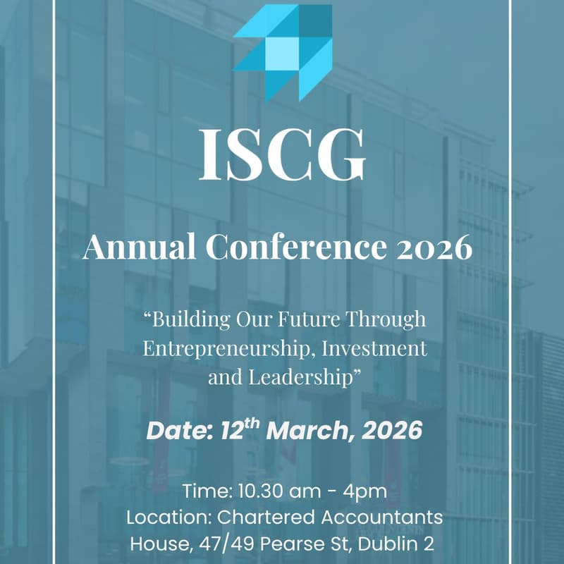 Cover Image for Irish Student Consulting Group Annual Conference 2026