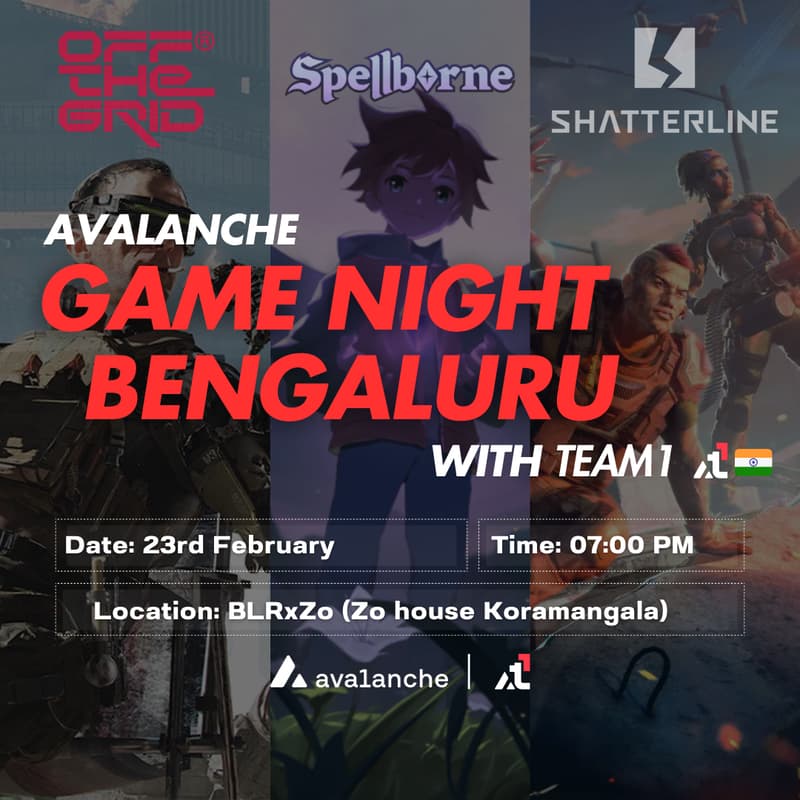 Cover Image for Avalanche Game Night : Bengaluru