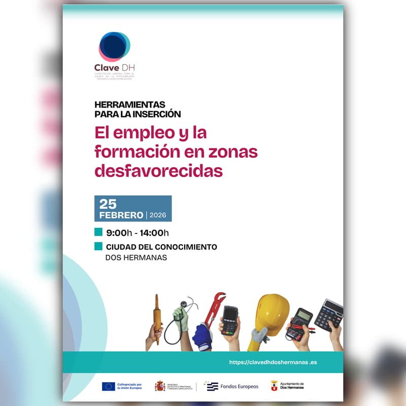 Cover Image for Jornada: El Empleo y la Formación en Zonas Desfavorecidas | Herramientas para la Inserción