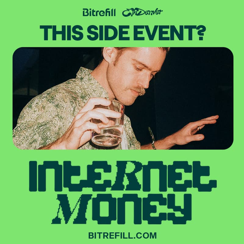 Cover Image for The Internet Money Side Event by Bitrefill