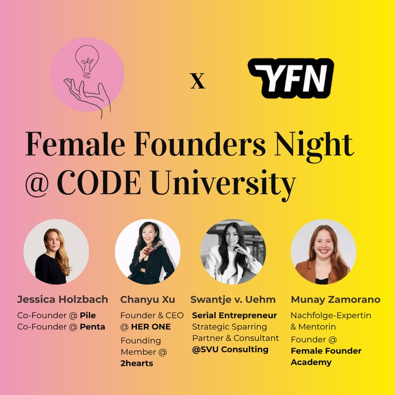 Cover Image for SheLeads x YFN: Female Founders Night