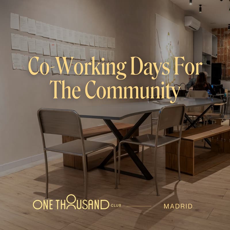 Cover Image for Co-Working Days For The Community