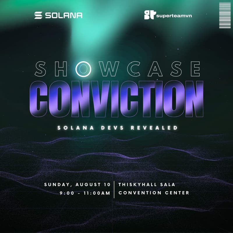 Cover Image for Conviction Showcase: Solana devs revealed