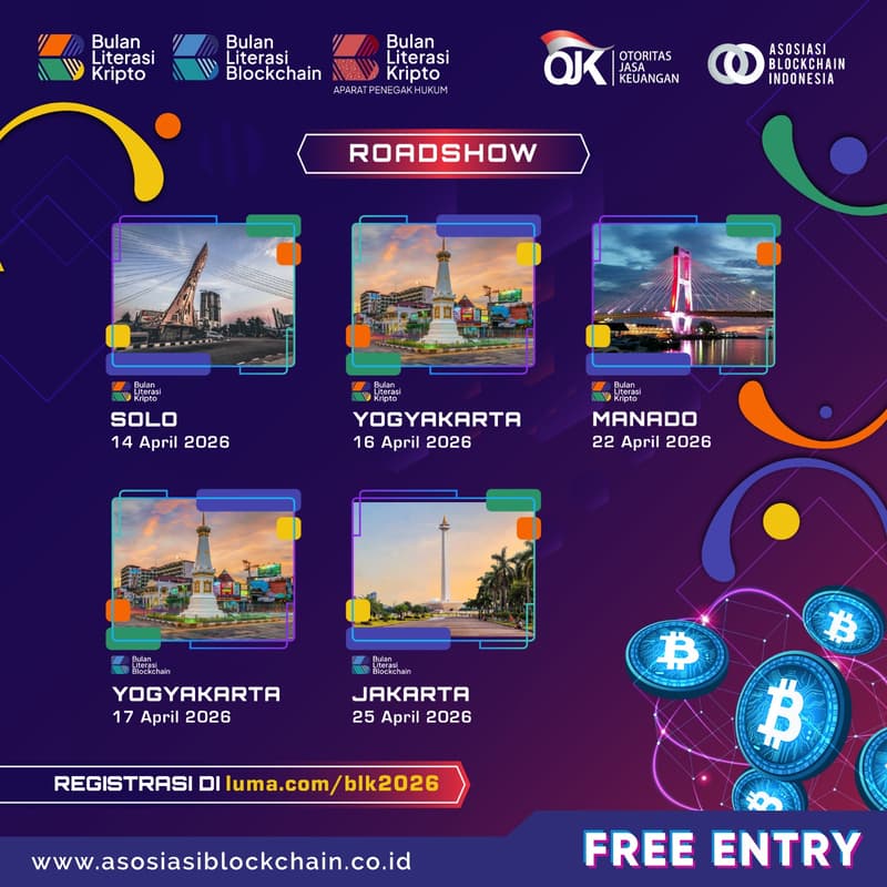 Cover Image for Bulan Literasi Blockchain: Roadshow ke Jakarta