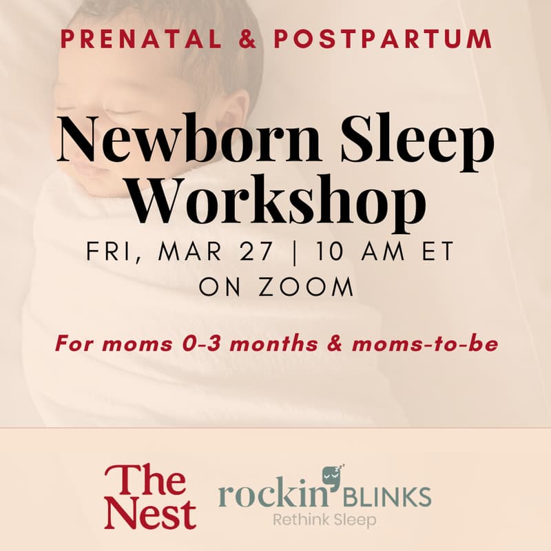 Cover Image for Newborn Sleep Workshop (0–3 Months)