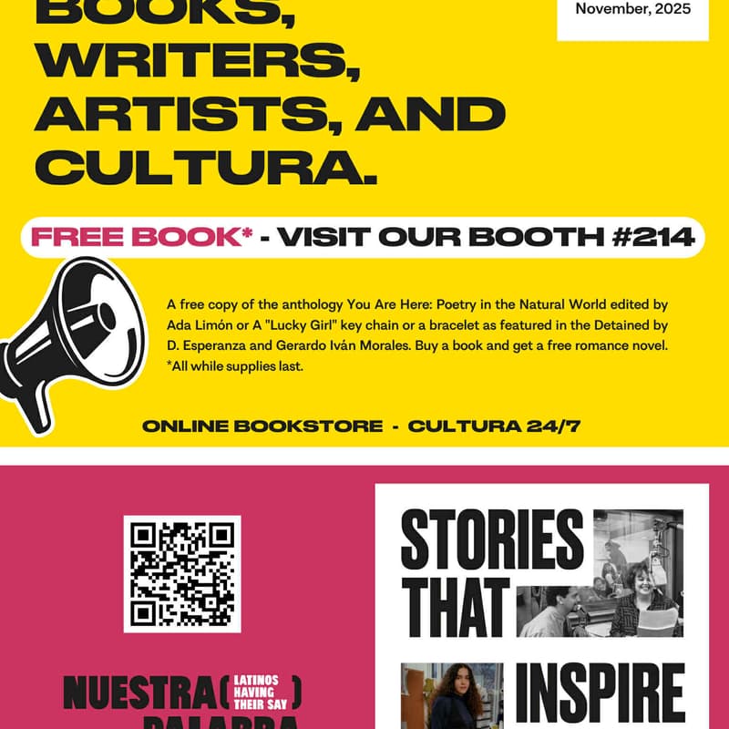 Cover Image for Nuestra Palabra Booth 214 at TXBKFEST