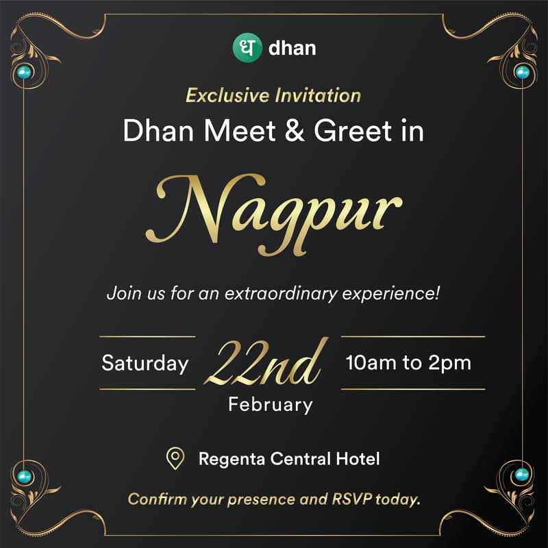 Cover Image for Exclusive Invitation for Super Traders | Dhan Meet & Greet - Nagpur