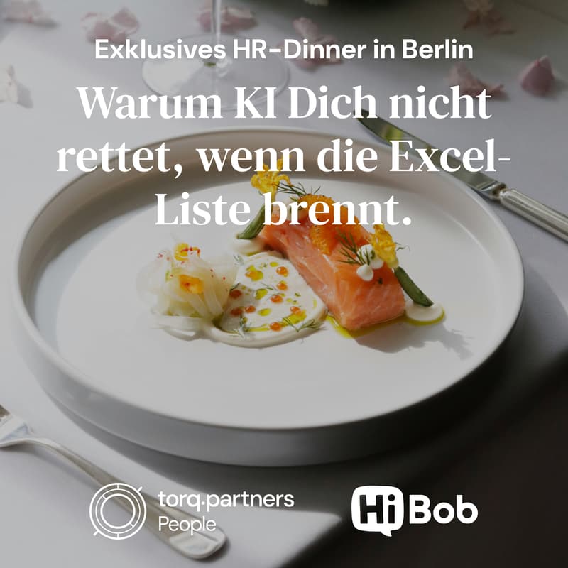 Cover Image for Exklusives HR-Dinner im Hotel de Rome, Berlin