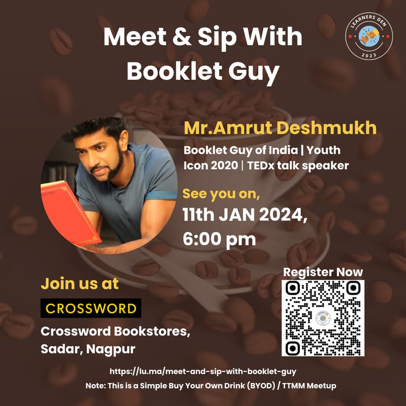Cover Image for Meet & Sip With Booklet Guy