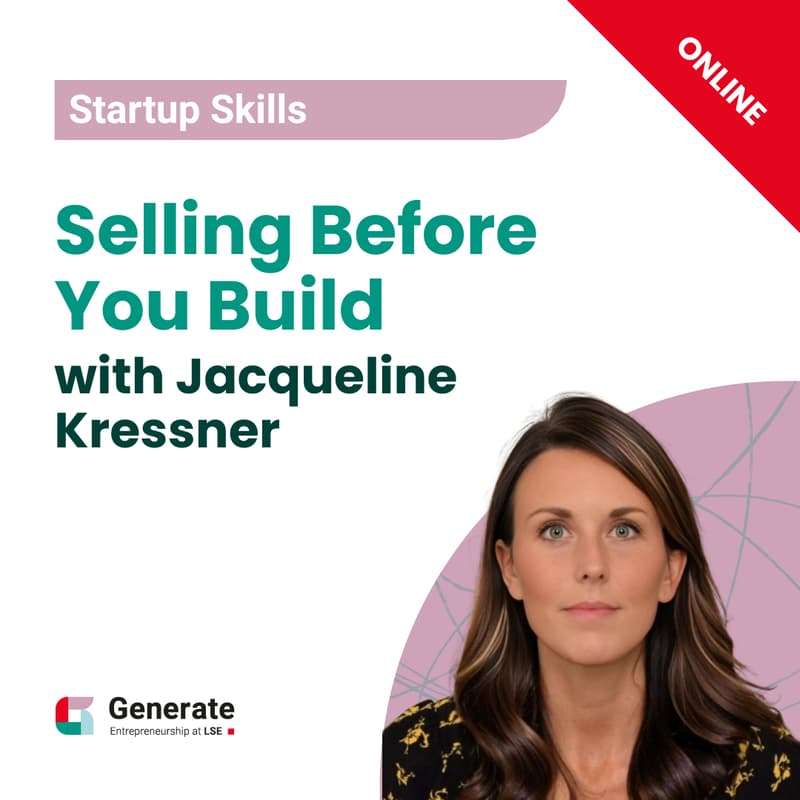 Cover Image for Selling Before You Build