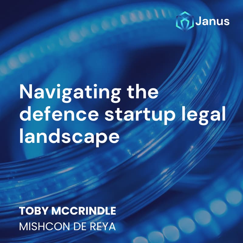 Cover Image for Navigating the defence startup legal landscape