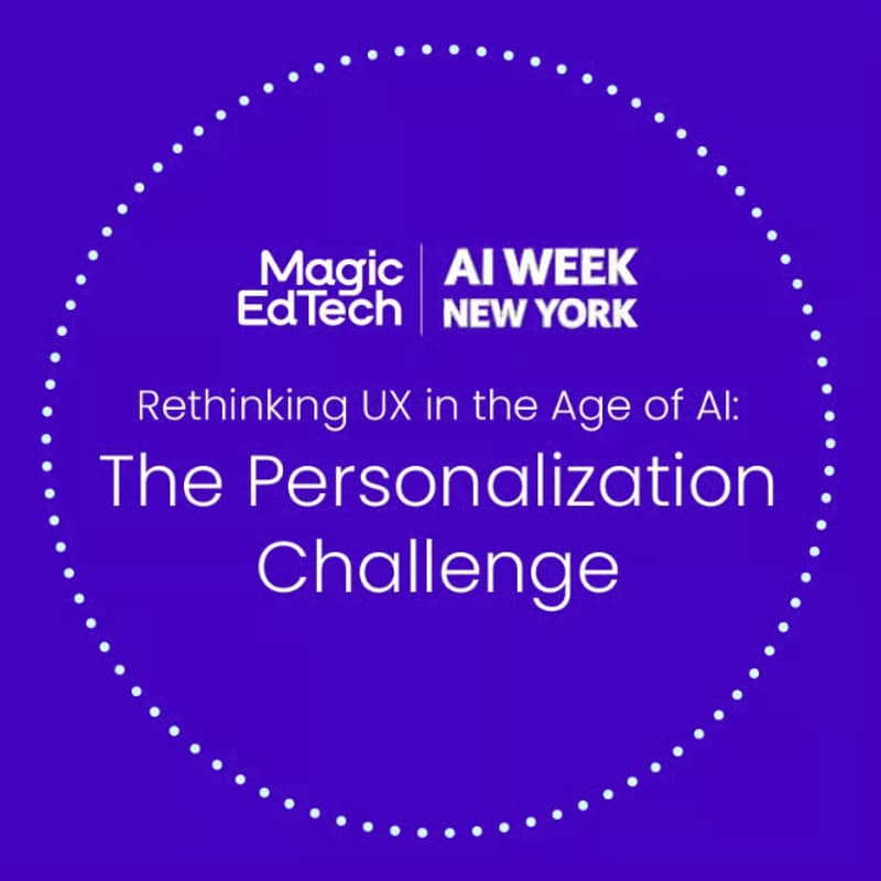 Cover Image for Rethinking UX in the Age of AI: The Personalization Challenge #AIWeekNY