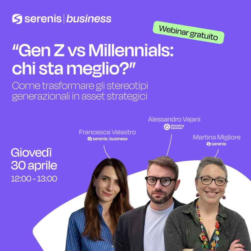 Cover Image for "Gen Z vs Millennials: chi sta meglio?" – Come trasformare gli stereotipi generazionali in asset strategici