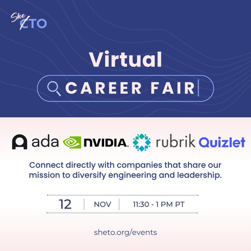 Cover Image for SheTO's Virtual Career Fair